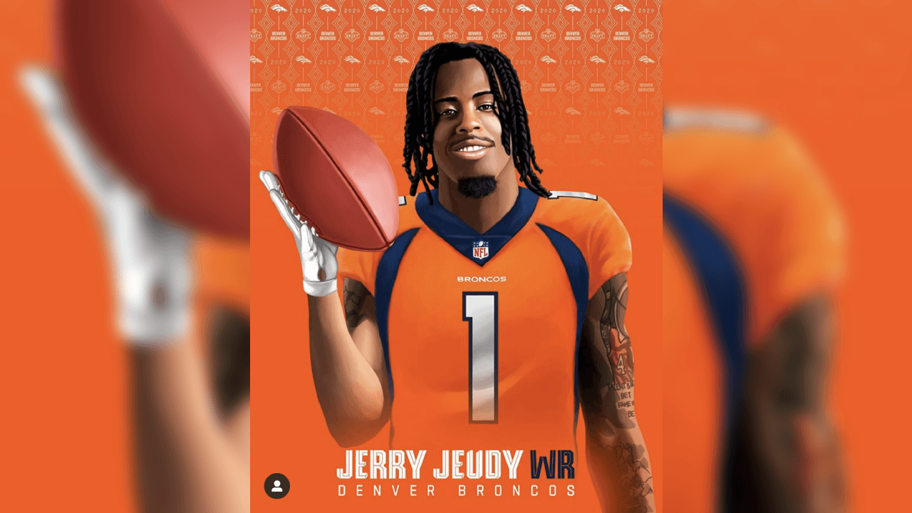<b>Jerry Jeudy</b>
<br>- Sorprendió que él o CeeDee Lamb no fueran el primer receptor elegido, a pesar de ello, tiene gran potencial y en cuanto fue la primera selección de los Broncos no dudaron en tomarlo.