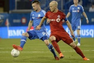 Jack McInerney y Michael Bradley, Montreal Impact vs Toronto FC
