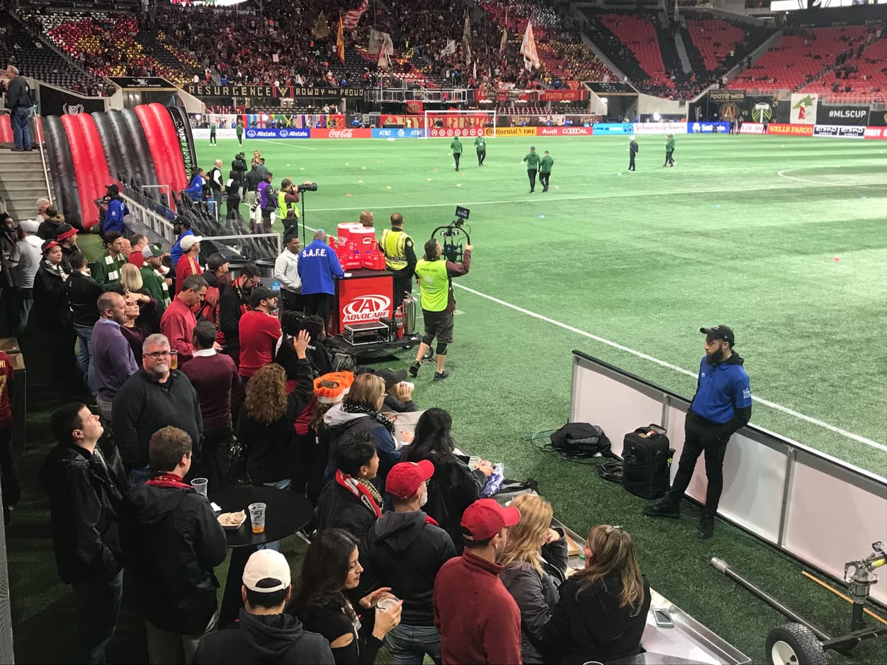 La magia del Mercedes-Benz Stadium va cobrando forma. (FutbolMLS.com)