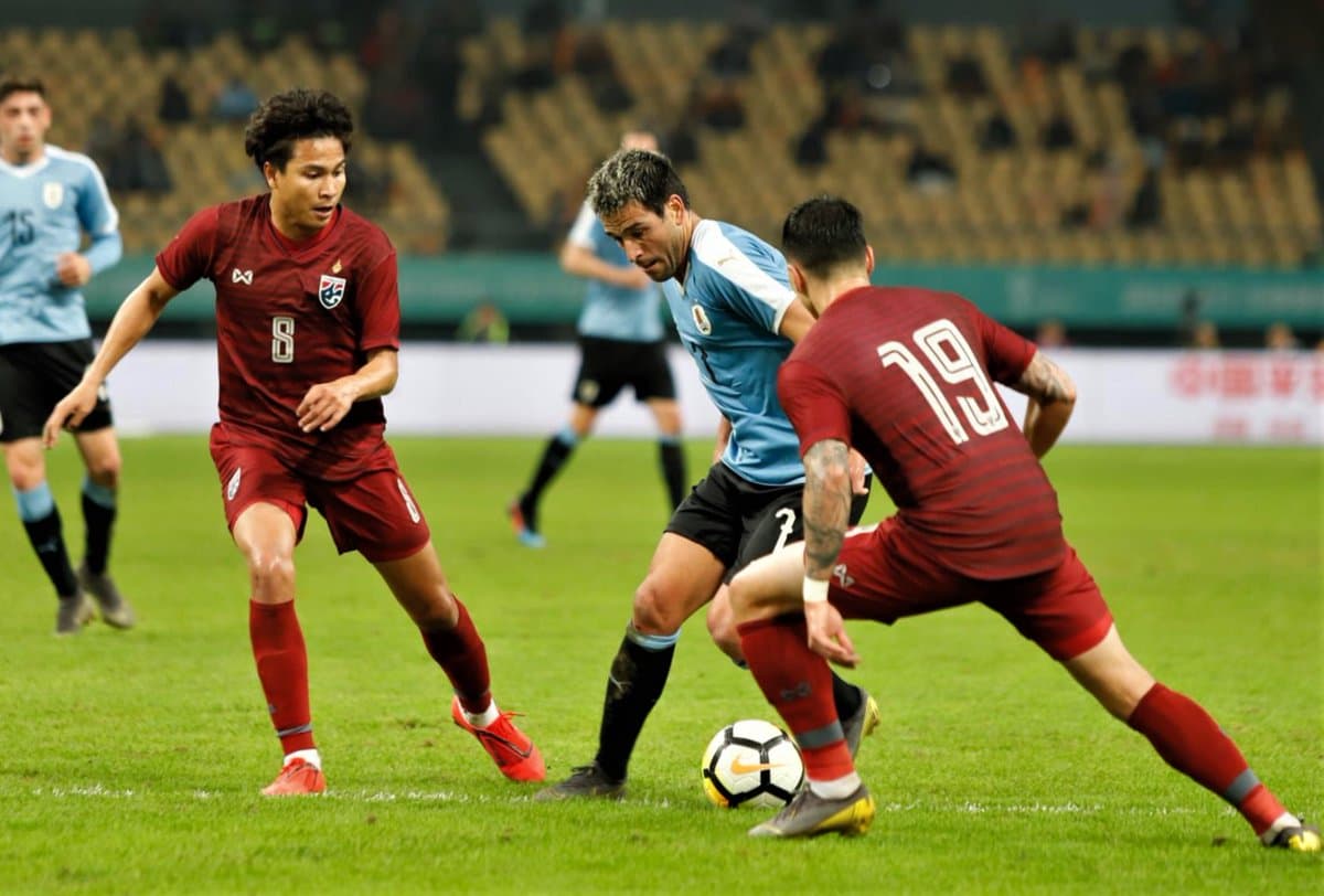 Con Nicolás Lodeiro como titular, Uruguay goleó a Tailandia y se adjudicó la China Cup