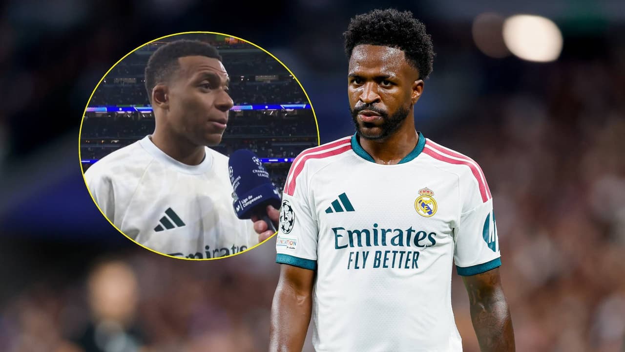 Mbappé rompe el silencio sobre la tristeza de Vinícius en el Real Madrid
