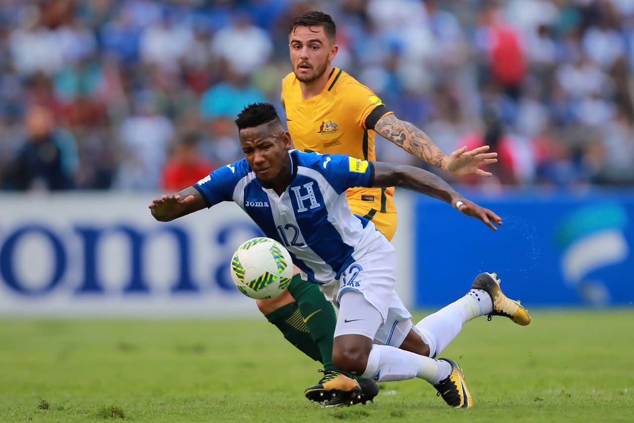 Honduras empata 0-0 con Australia y se aleja de Rusia 2018