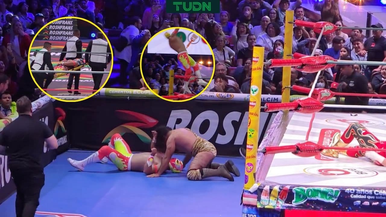 Neón es baja por lesión del CMLL tras terrible caída en la Arena México