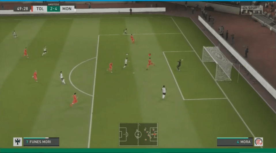 Alan Medina de Toluca, no pudo contener la goliza que le propinó Cantú por parte de Monterrey. Los goles corrieron por parte de Maxi Meza (2), Funes Mori (3), Dorlan Pavón (2) y Gallardo.