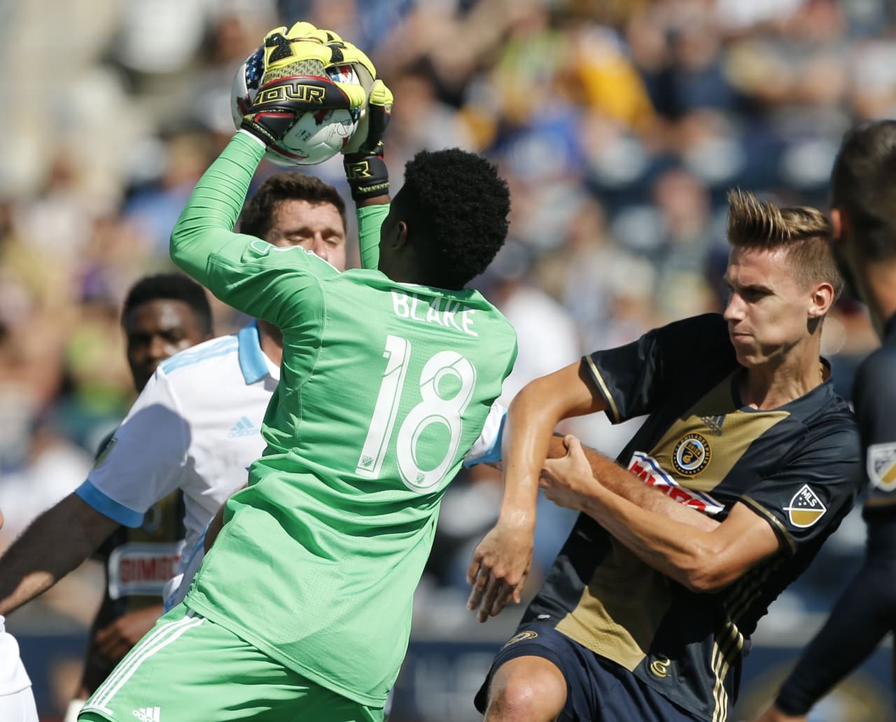 Andre Blake y Philadelphia Union frenan a Seattle Sounders