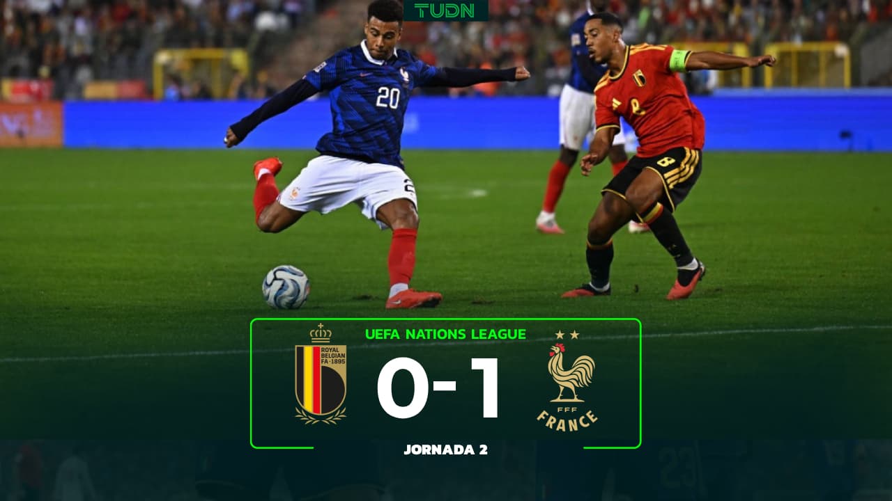 Resumen | Bélgica vs. Francia: Gol de último minuto para victoria de Francia