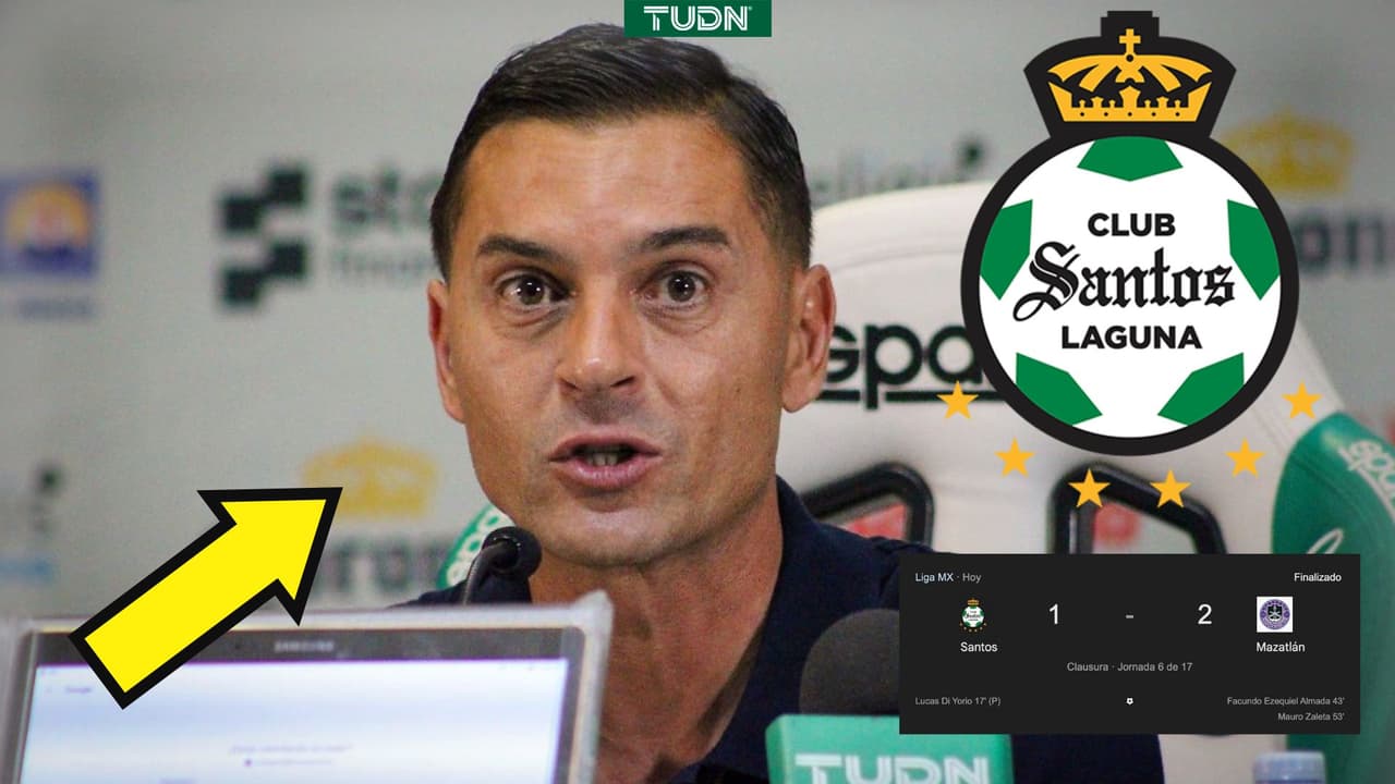 Francisco Rodríguez asume la responsabilidad de los malos resultados de Santos