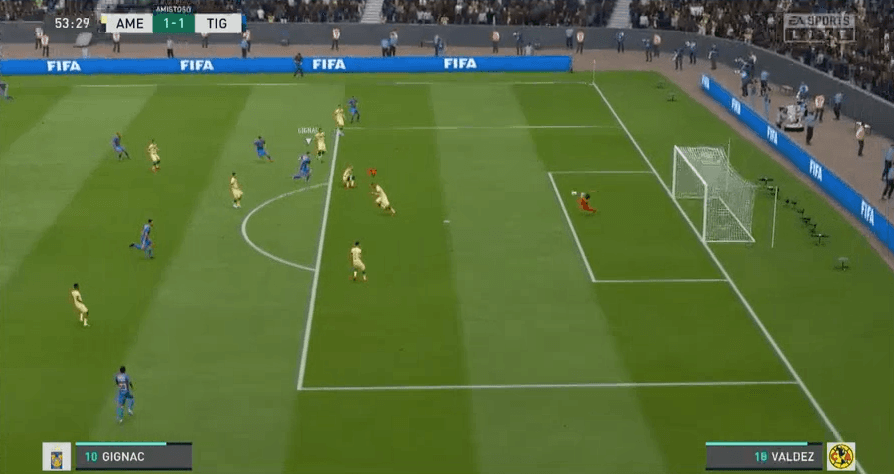 Nahuel Guzmán perdío 3-2 ante el América de Gio dos Santos que suma los primeros tres puntos en el torneo virtual de la eLiga MX.