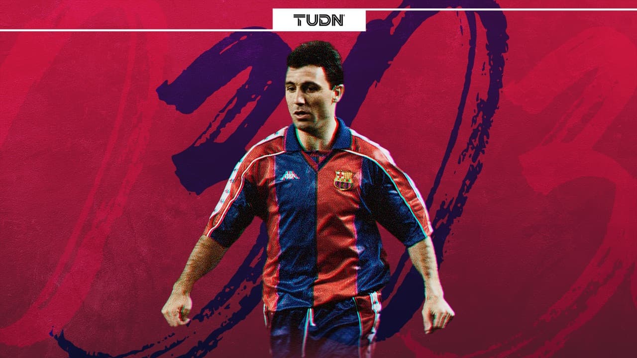 Hristo Stoichkov, a 30 años de fichar con el Barcelona