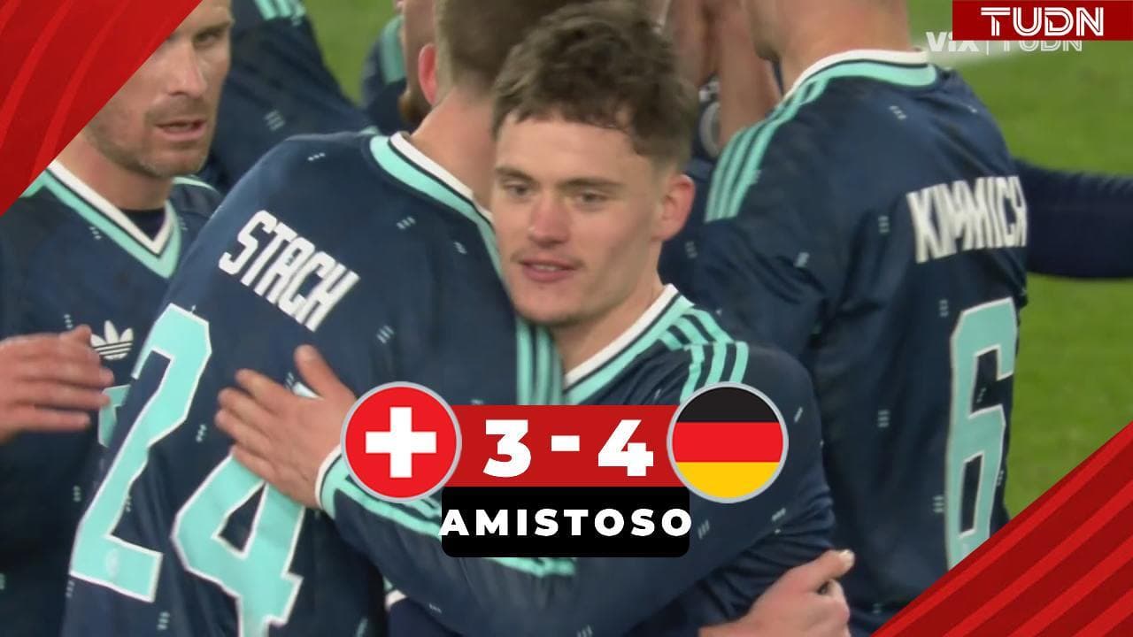 Alemania derrotó a Suiza en partido amistoso den Basilea