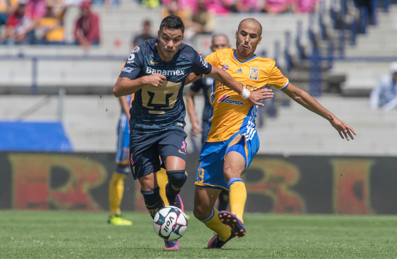 Tigres y Pumas buscan un sitio en las semifinales del Apertura 2016.