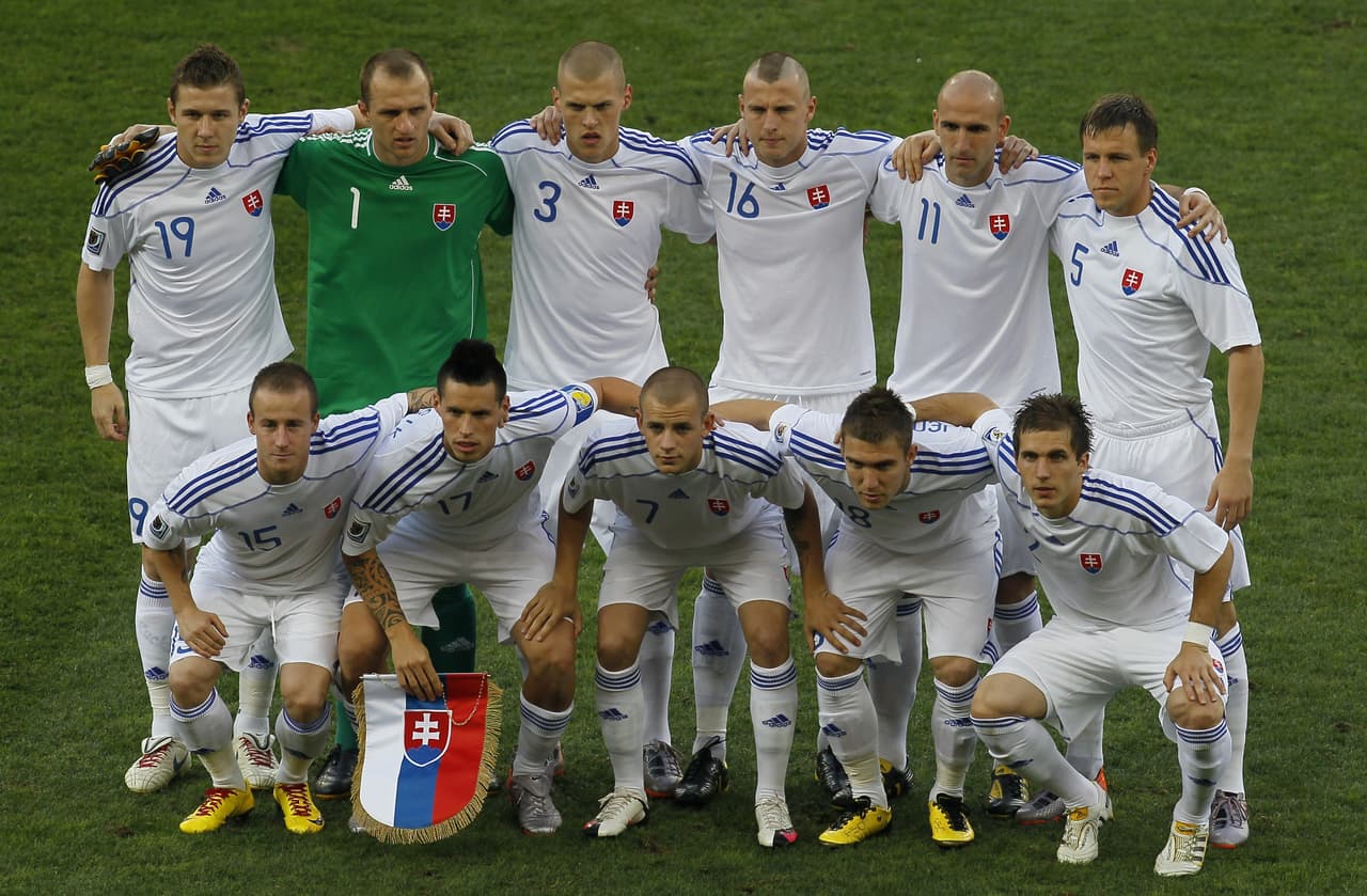 La selección de 
<b>Eslovaquia fue quien debutó </b>en la Copa del Mundo de Sudáfrica 2010, también por la UEFA.