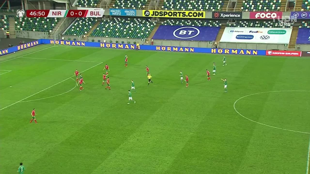 ¡TIRO ATAJADO! disparo por Gavin Whyte.