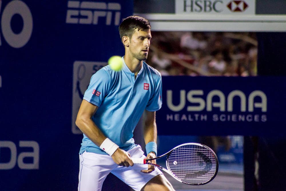 Novak Djokovic tiene un duro camino hacia su cuarto título en Indian Wells.