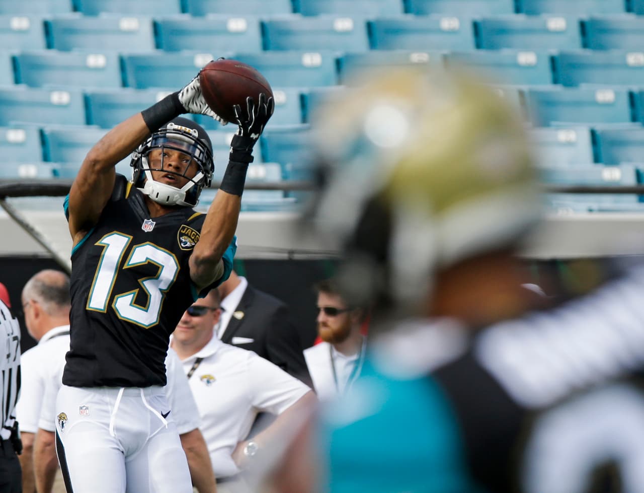 Greene tuvo un regreso de patada de TD de 73 yardas en el juego que los Jaguars derrotaron 51-16 a los Colts.