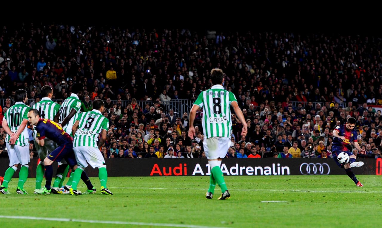 Barcelona 4-2 Betis | Torneo: La Liga | Estadio: Camp Nou | Fecha: 5 de mayo del 2013.