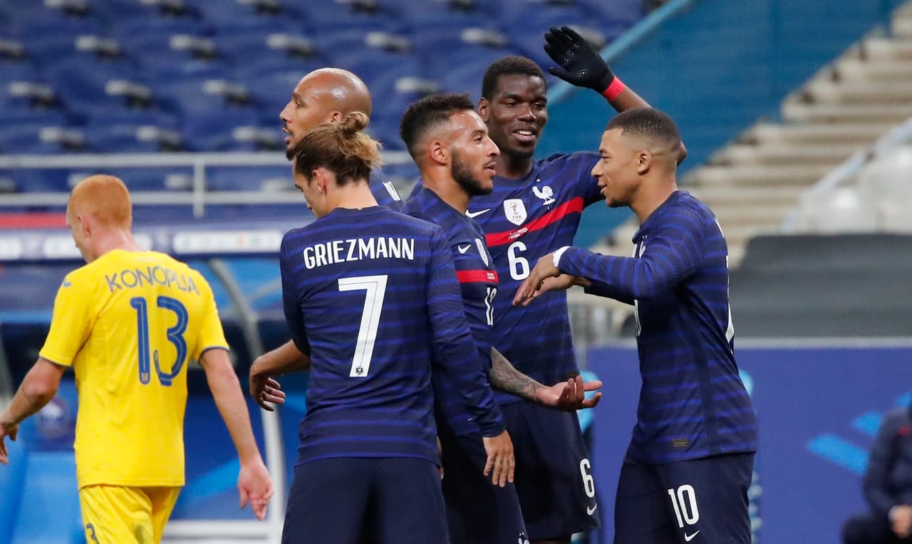 ¿Amistoso? Francia se lo tomó en serio y goleó a Ucrania
