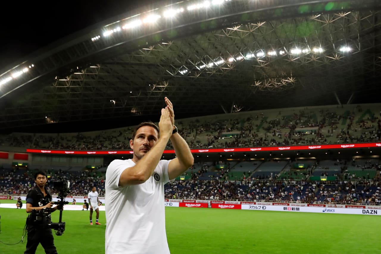 Frank Lampard, técnico del Chelsea