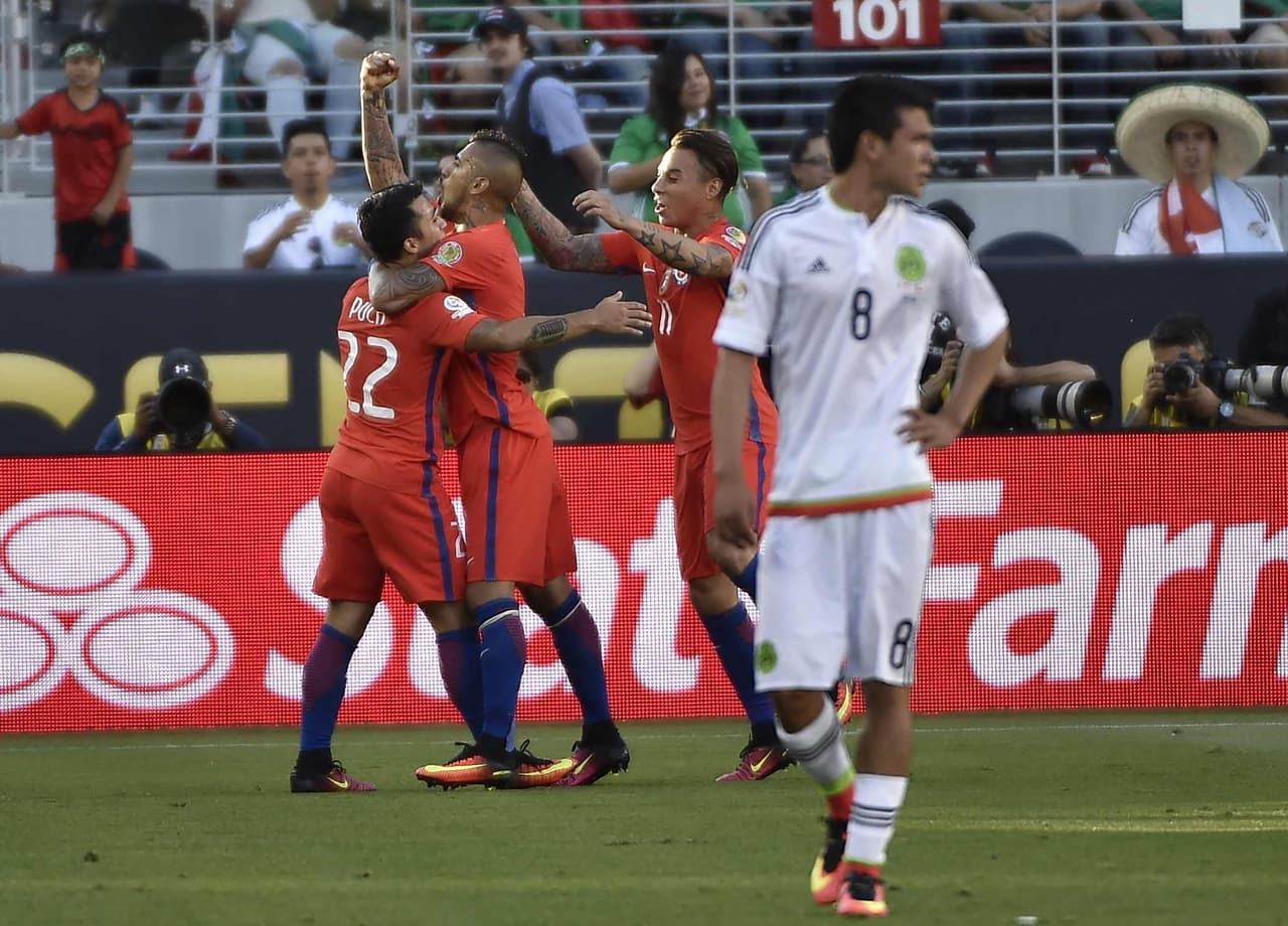 En cuartos de final enfrentó a Chile, que sería el campeón, con el que perdió por 7-0. Un golpe durísimo para Osorio.