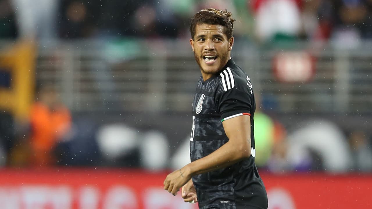 Jonathan dos Santos se mostró feliz por su gol y por el trabajo del equipo