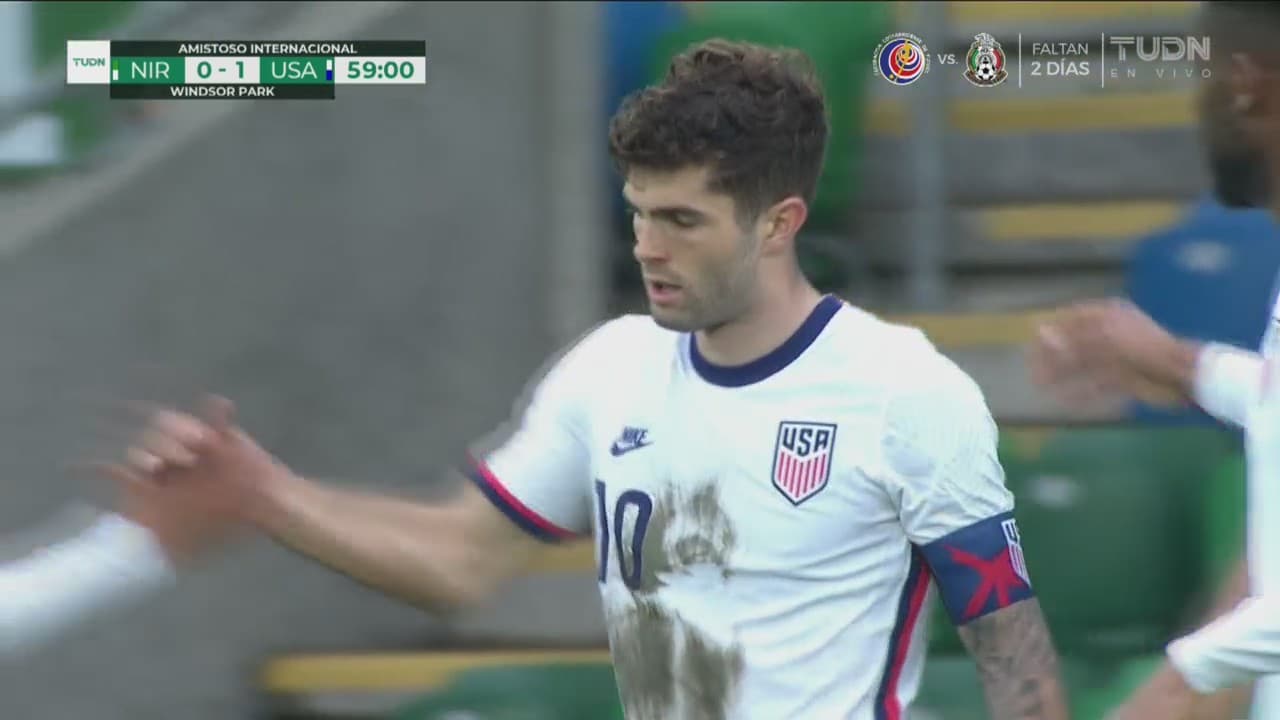 ¡Todo lo hace Pulisic! Provoca un penal y lo cobra perfecto para el 0-2