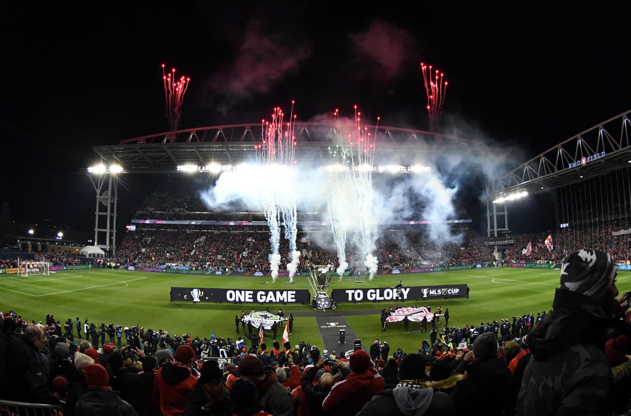 BMO Field es la casa de Toronto FC y tiene cabida para 31,000 fans.