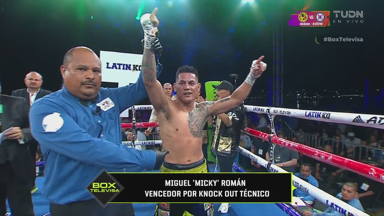 ¡Micky Román sigue escribiendo su propia historia en el boxeo!