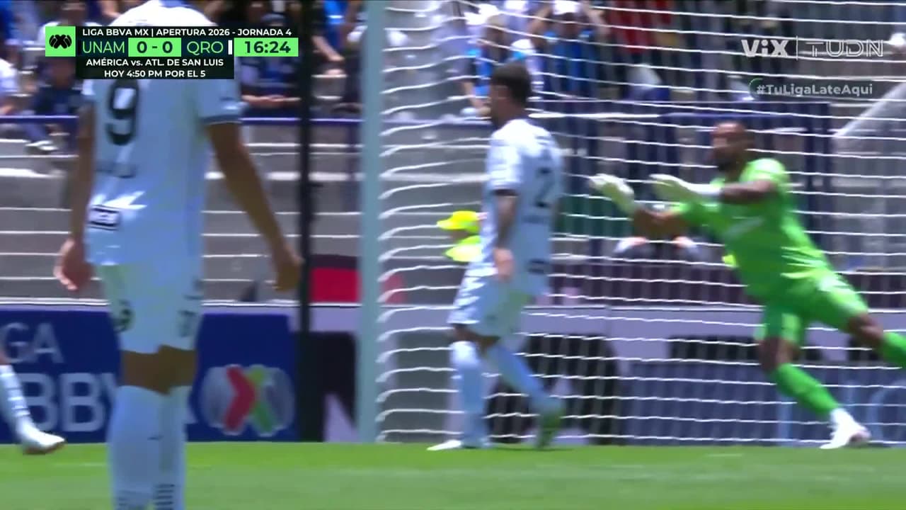 ¡Atajada enferma de Allison! Carrasquilla casi abre el marcador