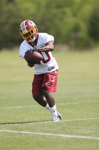 Mira las mejores imágenes del novato WR Jamison Crowder, ya como integrante de los Washington Redskins (AP-NFL).