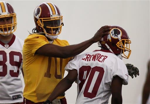 Mira las mejores imágenes del novato WR Jamison Crowder, ya como integrante de los Washington Redskins (AP-NFL).