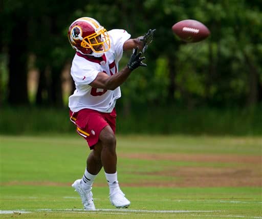 Mira las mejores imágenes del novato WR Jamison Crowder, ya como integrante de los Washington Redskins (AP-NFL).