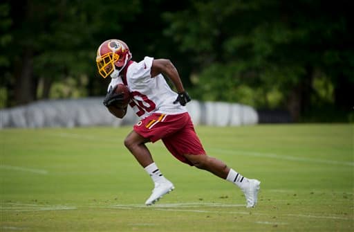 Mira las mejores imágenes del novato WR Jamison Crowder, ya como integrante de los Washington Redskins (AP-NFL).