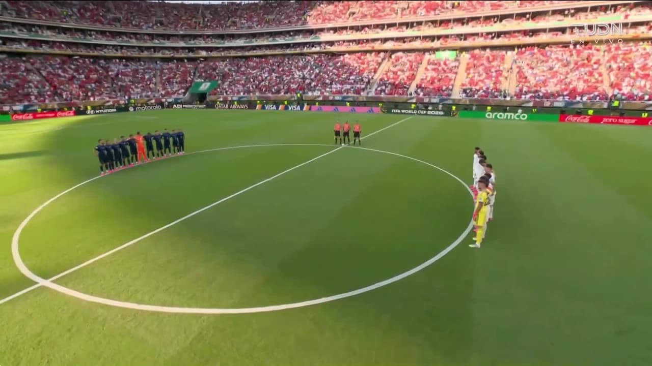 ¡El conmovedor minuto de silencio en el Uruguay vs. España del Mundial 2026!