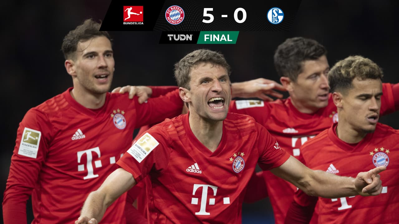 El Bayern Múnich golea al Schalke y ya huele el liderato