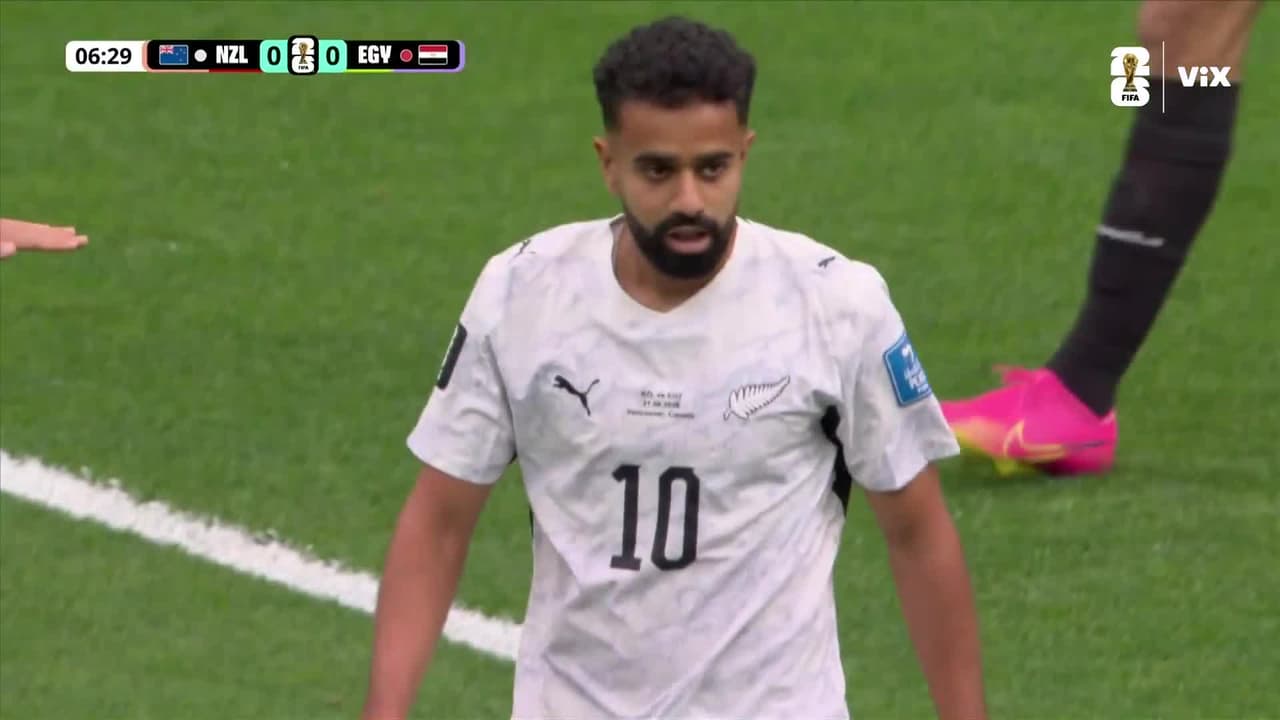 ¡Nueva Zelanda cerca de madrugar a Egipto en la Copa del Mundo!