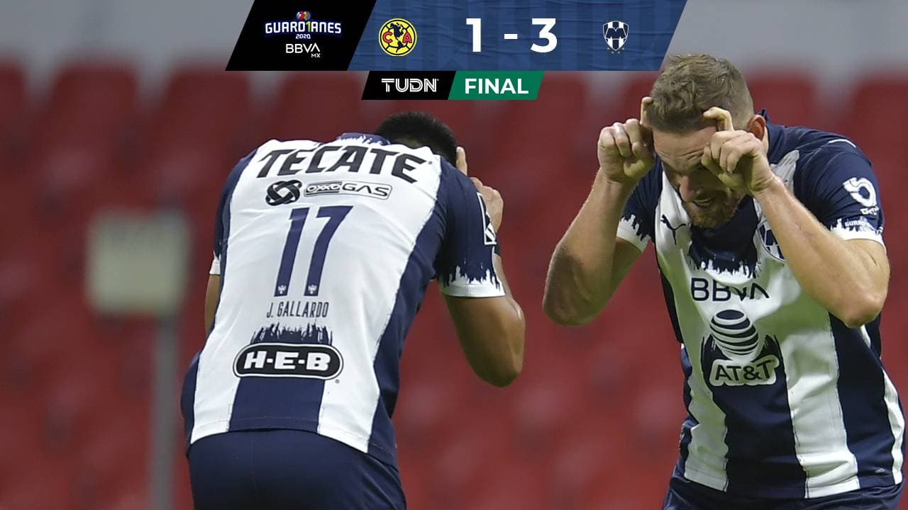 Rayados volvió a tundir al América en el Estadio Azteca