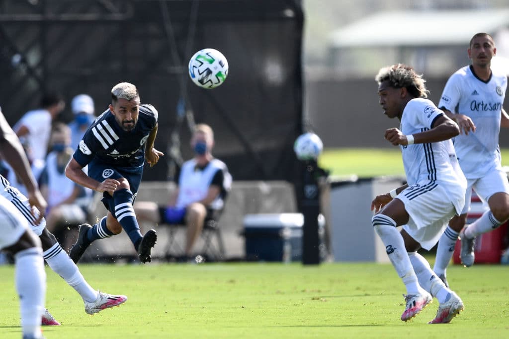 New York City FC dominó la primera parte del partido, aunque existieron muy pocas oportunidades de gol. En la segunda parte, los locales se fueron al frente por el empate, pero no llegó el gol.