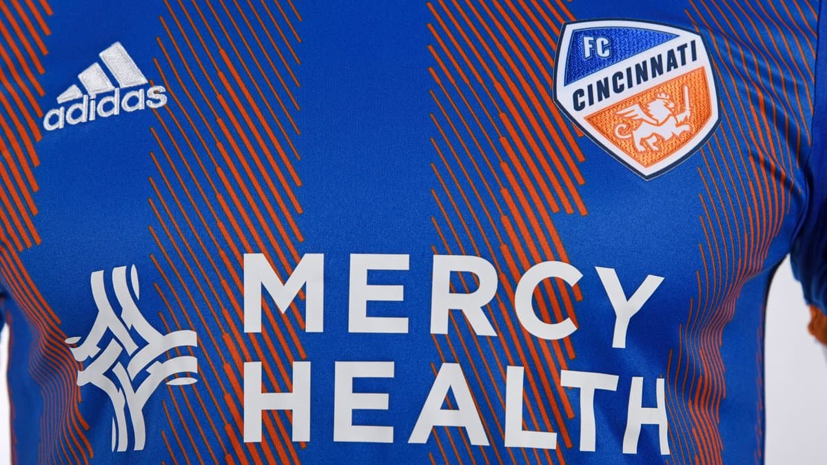 El escudo del nuevo club de la MLS ha recibido cambios mínimos con respecto a la enseña que el club empleaba en la USL hasta 2018. (FC Cincinnati)