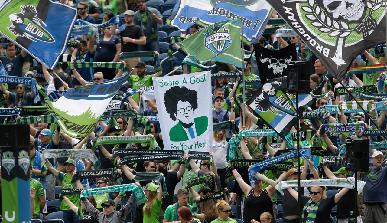 La hinchada de Seattle Sounders, rival de Chivas en Liga de Campeones de Concacaf, será un elemento a tener en cuenta por su numeroso acompañamiento, su intensidad, colorido y creatividad.