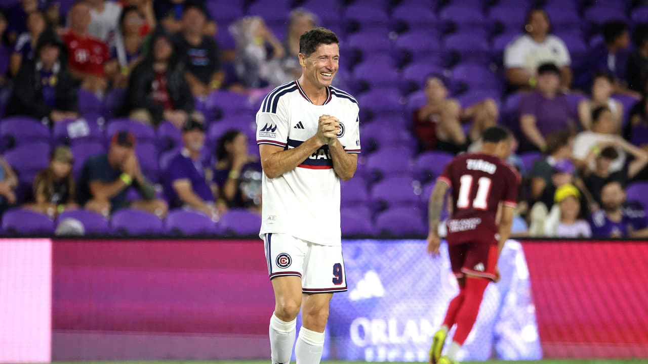 Con gol de Lewandowski, Chicago Fire vence a Orlando City de Griezmann