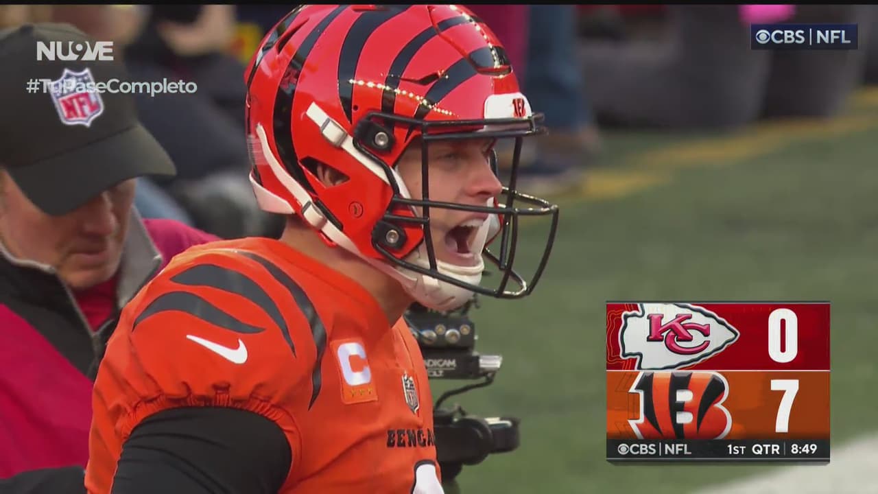 ¡TD Bengals! Burrow la hace personal y se mete al touchdown