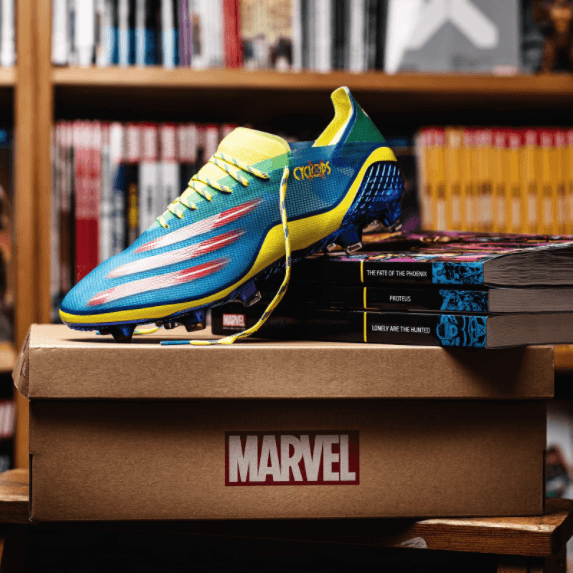 Las botas de fútbol Adidas X Men estarán disponibles a partir del 13 de abril de 2021.
