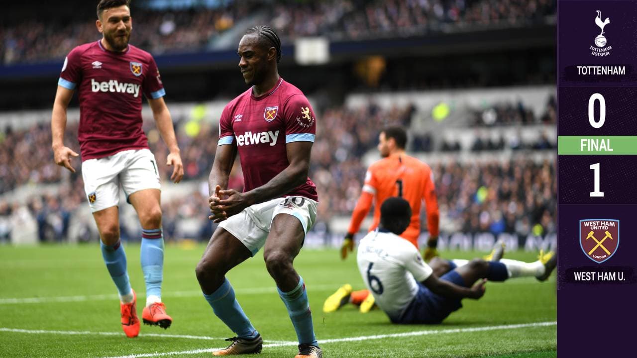 ‘Chicharito’ vuelve a quedarse en la banca, ahora en el triunfo del West Ham ante el Tottenham