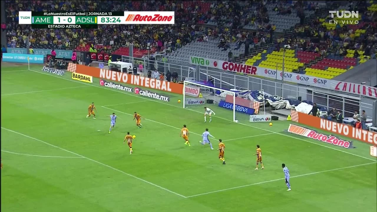 ¡GOOOL! Brian Rodríguez anota para América.
