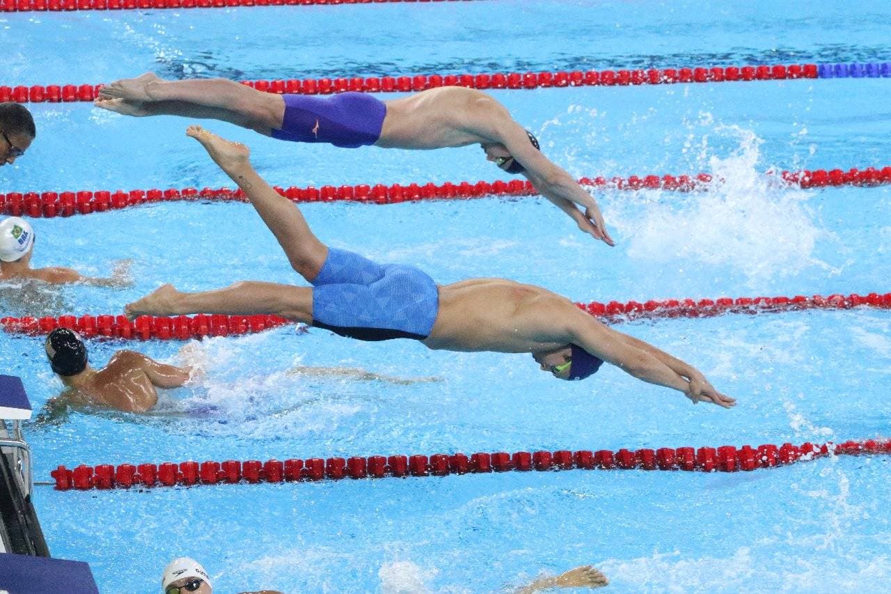 Relevos 4x200 en la final estilo libre - Cortesía CONADE