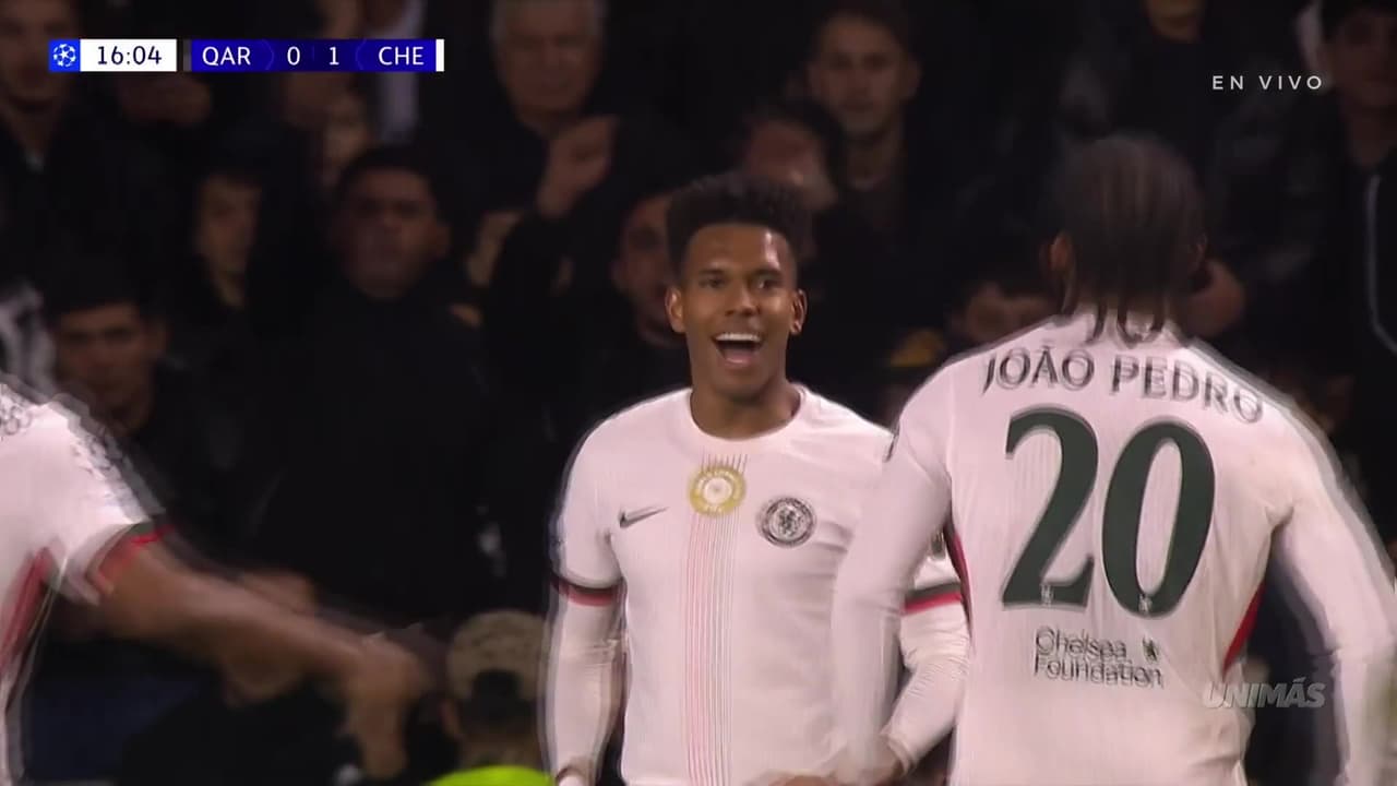 ¡GOLAZO DE ESTEVÃO! El brasileño adelanta al Chelsea con una joya frente al Qarabag