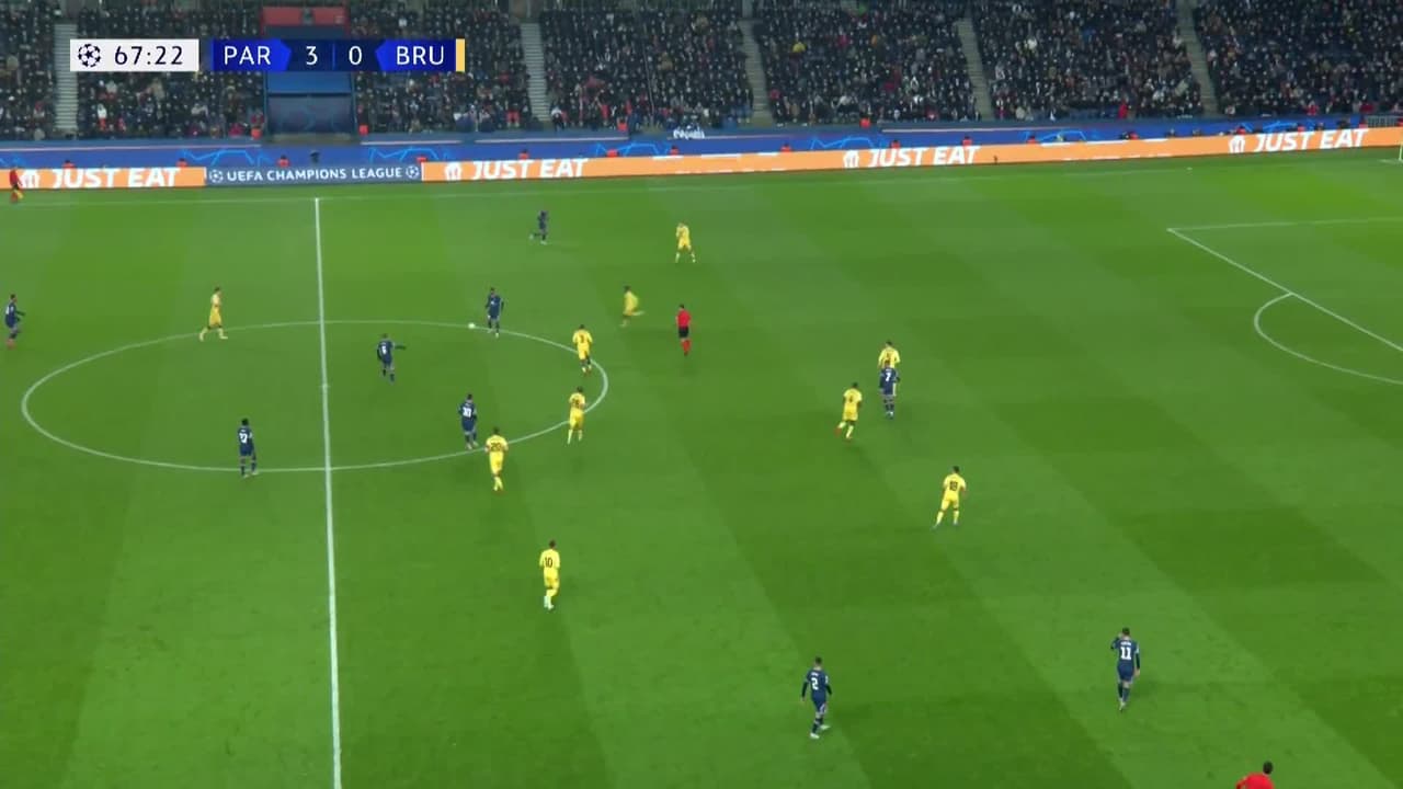 Descontó el Brujas... Rits puso el de la honra con el 3-1 ante PSG