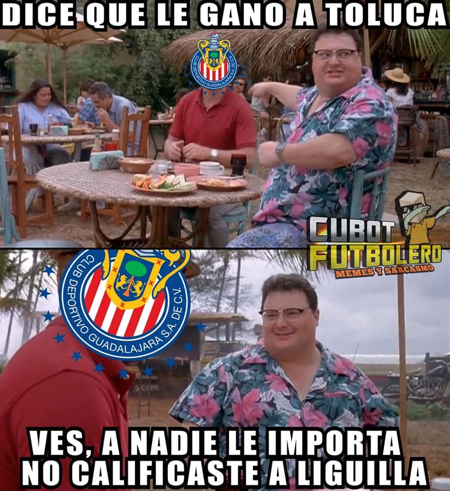 Los memes atacaron con todo a los equipos populares de la Liga MX por su mal paso y posible eliminación del Apertura 2019.