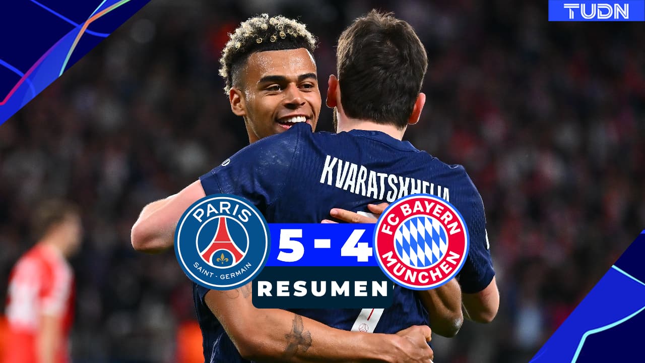 PSG vs. Bayern Múnich EN VIVO: goles, resumen y resultado de Semifinal de Ida de Champions League 