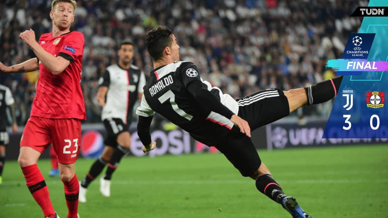Juventus golea para liderar su sector en Champions League
